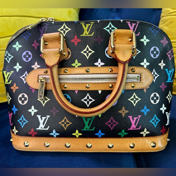 Louis Vuitton Takashi Murakami Noir Alma PM - Picture 2 of 14